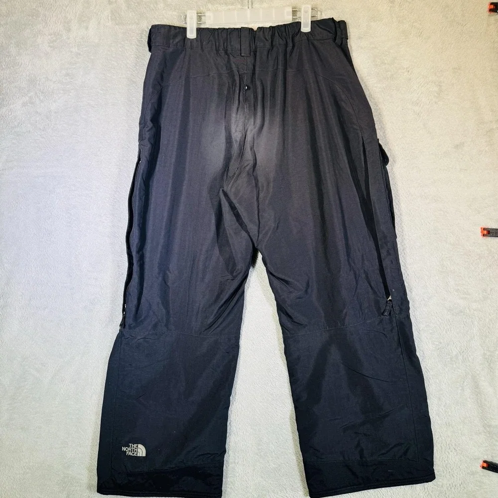 The North Face Pants Mens Large Short Black HyVent Waterproof Ski Insulated Snow